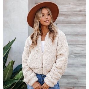 Cozy Cream Teddy Jacket
